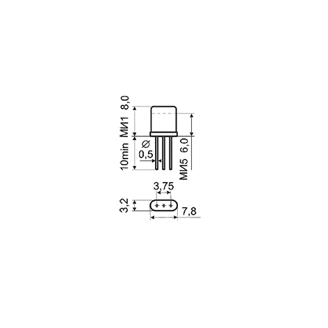 FP2P6-720-D-MI5, FP2P6-720АB-D-MI5, FP2P6-720АBV-D-MI5 - Dimensions